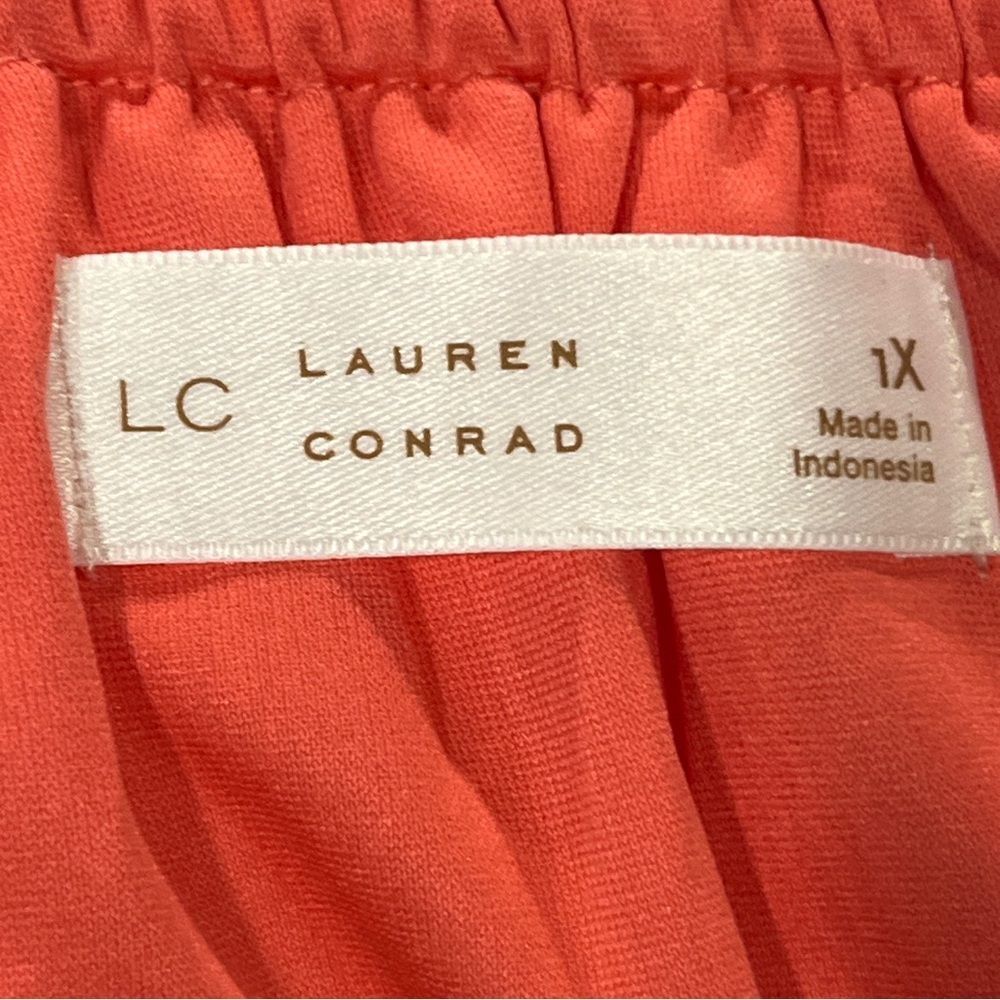 LC Lauren‎ Conrad Floral long sleeve plus size Dress size 1X - Picture 7 of 12